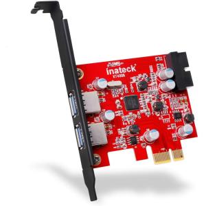 Inateck 2ポートUSB3.0拡張カード 増設ボード Low profile