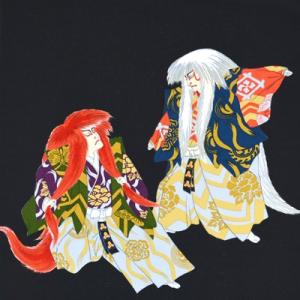 INAZUMA（イナズマ） 風呂敷 ふろしき 京ちりめん 二巾 約68cm 浮世絵