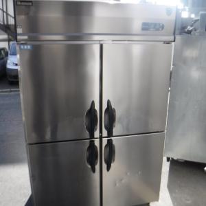 耐熱 二層 足あとぐらす (M) 【引取限定】縦型冷凍冷蔵庫 423S1-EC