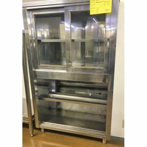 シンコー 食器棚 幅600×奥行450×高さ1800 (C-6045)(送料無料)(業務用 