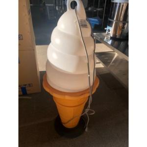 F2157◇店舗用◇スジャータ ソフトクリームライト 電光看板 100V F2157◇店舗用◇スジャータ ソフトクリームライト 電光看板 100V