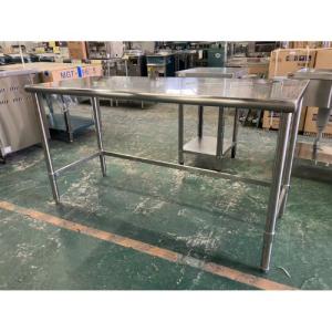 作業台 三方枠 BGなし 業務用 中古/送料別途見積