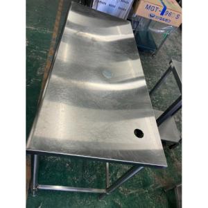 作業台 三方枠 BGなし 業務用 中古/送料別途見積の詳細画像3