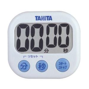 タニタ デカ見エタイマー100分計 TD-384 ホワイト/業務用/新品/小物送料対象商品｜inbis