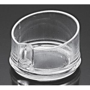 小鉢 竹チョコ(小)透明 (PS)(50入) 高さ31mm×直径:50/業務用/新品