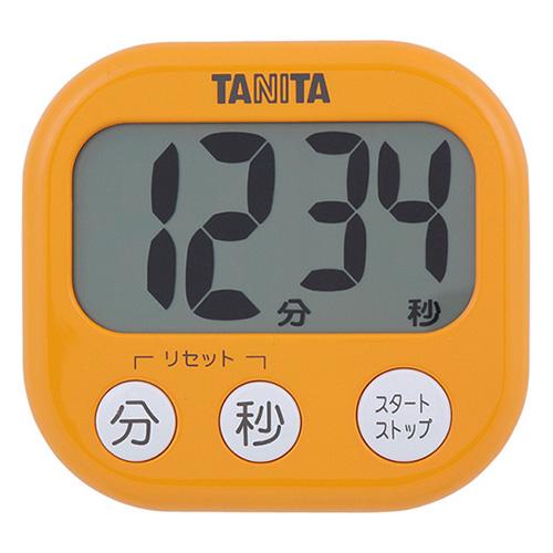 100分計 デカ見えタイマー100分計 アプリコットオレンジ TD-384-OR タニタ/業務用/新...