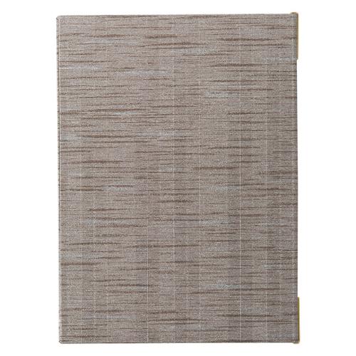 MB-551 えいむ メニューブック カラー：ブラウン・シルバー /業務用/新品/小物送料対象商品