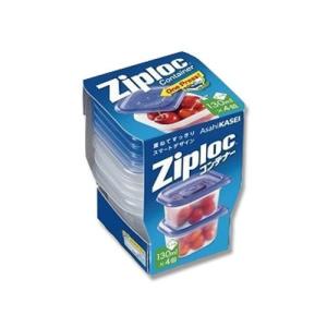 ジップロック（Ziploc） ジップロックコンテナー 正方形 130mL （4個入