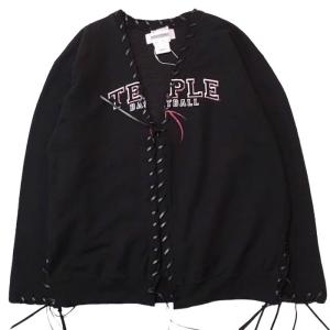 ディスカバード DISCOVERED NEWSED Looping College Sweat black