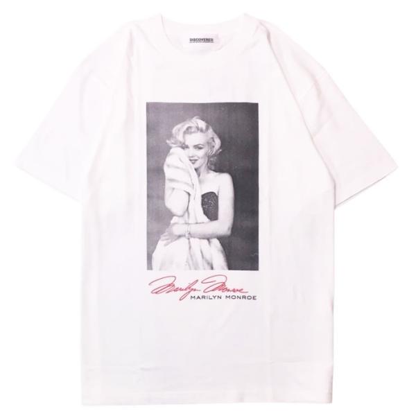 ディスカバード DISCOVERED MARILYN MONROE TEE SELF PORTRAI...