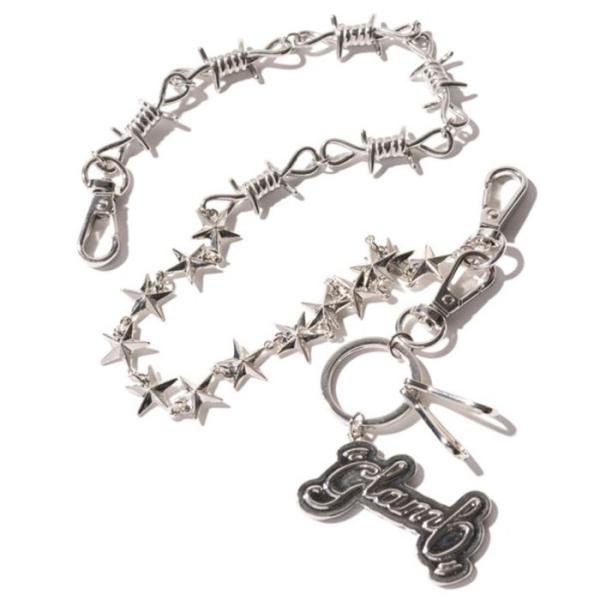グラム glamb Spiky Wallet Chain Necklace silver glamb...