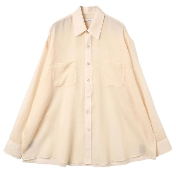 ジエダ JieDa OVER SIZE SHIRT off white JieDa-Jie-24S-...