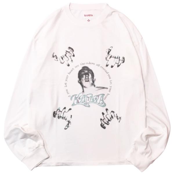 カミヤ KAMIYA JEALOUSY BOY LS Tee TC white KAMIYA-G16...
