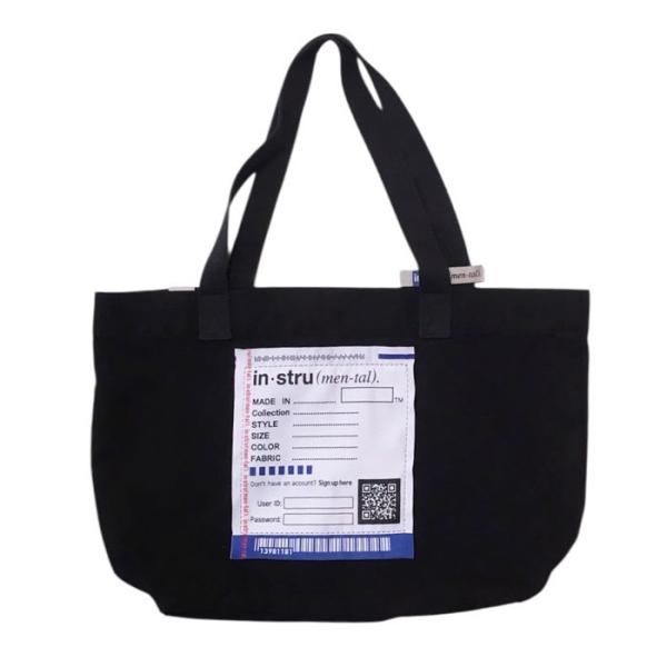インストルメンタル instrumental Big Name Tote Bag Mini blac...