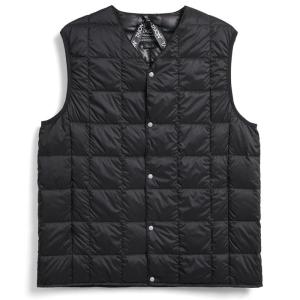 スナップオン ダウンベスト サイズLL 美品 TAION（タイオン） ダウンベスト ベスト SINGLE SNAP BUTTON DOWN