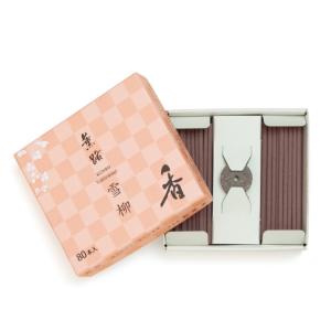 松栄堂 薫路 雪柳 スティック 80本入