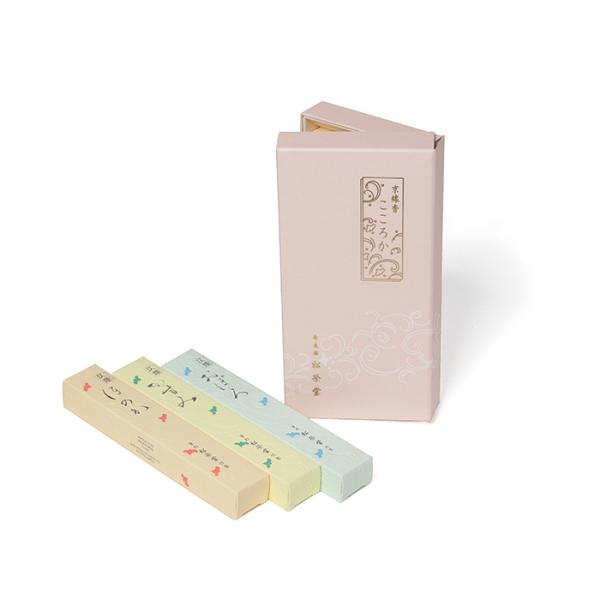 松栄堂　京線香　こころか　仄煙3種