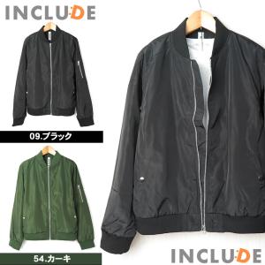 アシメ ジップ MA-1 MA1 PU レザー ウール ブルゾン 薄中綿 裏