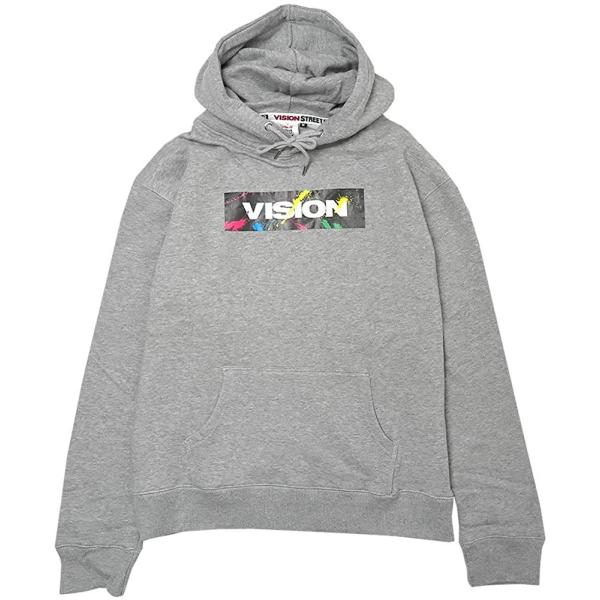 スプラッシュ BOXロゴ パーカー プルパーカー VISION STREET WEAR 送料込