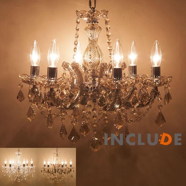 クリスタルガラス シャンデリア 吊照明 吊り下げ  LED レトロ ヴィンテージ ゴージャス シーリ...