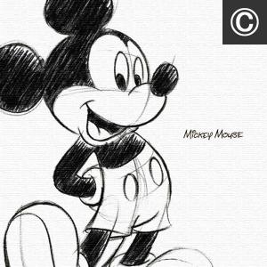 アートパネル ベル ファブリックボード ミッキ...の詳細画像4