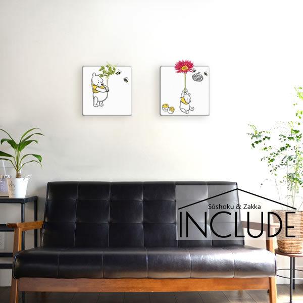 アートパネル クマのプーさん プーさん ハニー ハチミツ好き 森の仲間たち 児童小説 生け花 花挿し...