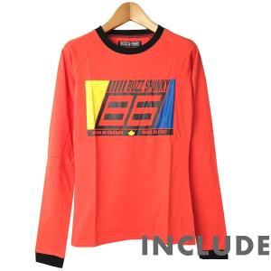 クルーネック 86 ロンT メンズ ロングTシャツ カジュアル サーフ サマー PEACE & LOVE BUZZSPUNKY｜include