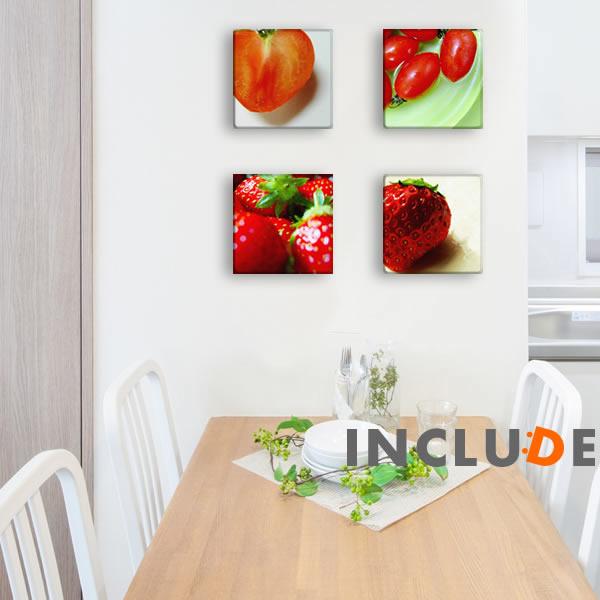 ファブリックボード クリエーター 赤色 レッド トマト TOMATO イチゴ 苺 ストロベリー 野菜...