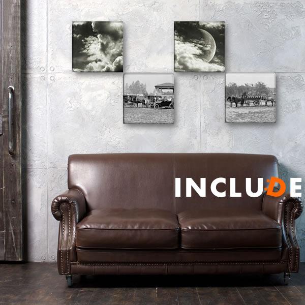 アートパネル クリエーター 月 MOON ムーン 雲 クラウド 馬車 馬 動物 レトロ ポスター モ...