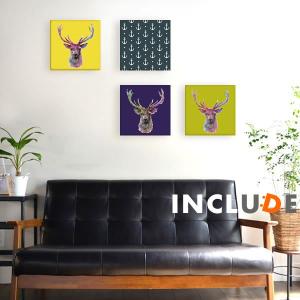 アートパネル ファブリックボード イカリ マリン 草食動物 鹿 シカ ハンティングトロフィー ディスプレイ オブジェ 部屋が明るくなる カワイイ Pop 1610binc Includeysp 通販 Yahoo ショッピング