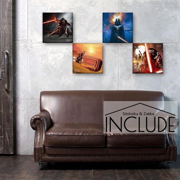 アートパネル シルエット スターウォーズ STARWARS フォースの覚醒 カイロレン 赤い十字 ラ...