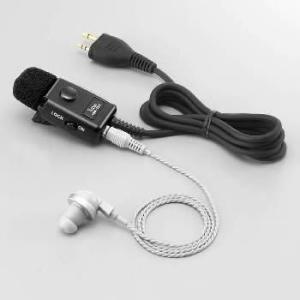 ICOM（アイコム） サブチャンネルPTT機能対応 タイピン型マイクロホン