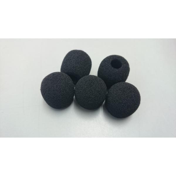 コントロールマイク風防（黒）5個セット　ビクター WT-UM8、WD-UM15用、TOA WF-18...