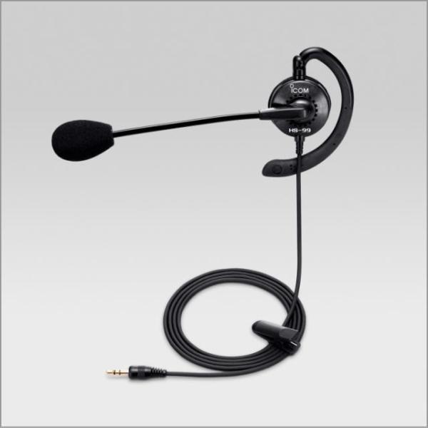 アイコム　HS-99　耳かけ式イヤホンマイク