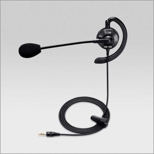 アイコム　HS-99　耳かけ式イヤホンマイク