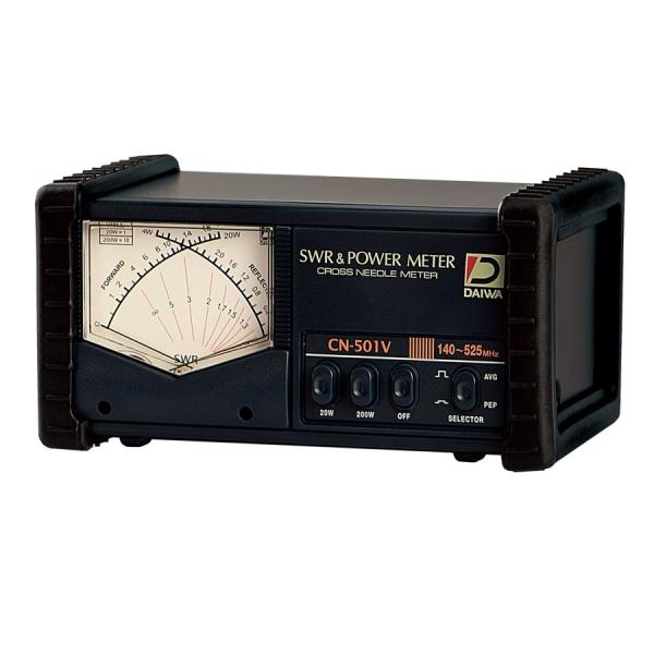 CN-501VM ダイワインダストリ クロスニードルSWR&amp;パワー計 140-525MHz