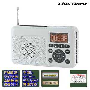 WINTECH（ウィンテック） 防災機能付き ワンセグ/AM/FMデジタルラジオ