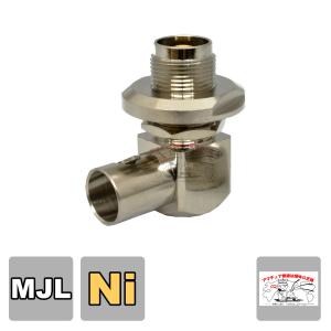 M-8DL(P)角 車載用MJ-L型コネクター ジャック モービル基台8D-2V 8D-FB 8D-SFA用 処理：Ni