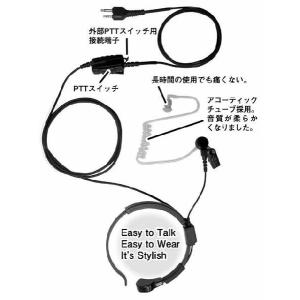 COMET（コメット） H-200F 耳かけ型イヤホン 50cm アイコム