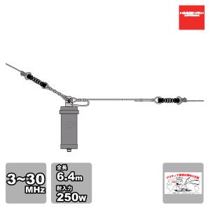 ワイドバンドHFアンテナ BB6W BB6WS(BB-6WS) HF帯ワイドバンドワイヤーアンテナ 第一電波工業