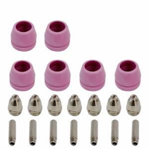 CUT-60 互換 20個セット プラズマ カッター トーチ ノズル チップ