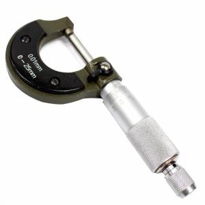 マイクロメーター 0.01mm 25mm 厚み 測定 ゲージ アナログ 測定器 外側