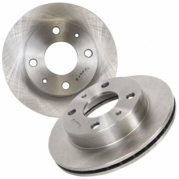 プレオ RV1 フロント ブレーキディスクローター 左右セット ブレーキローター 26300TC07...