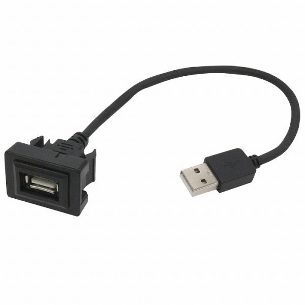 トヨタAタイプ RAV4 ACA30系 H17.11〜 USB接続通信パネル USB1ポート 埋め込...