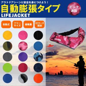 オリジナルデザイン ライフジャケット 自動膨張...の詳細画像1