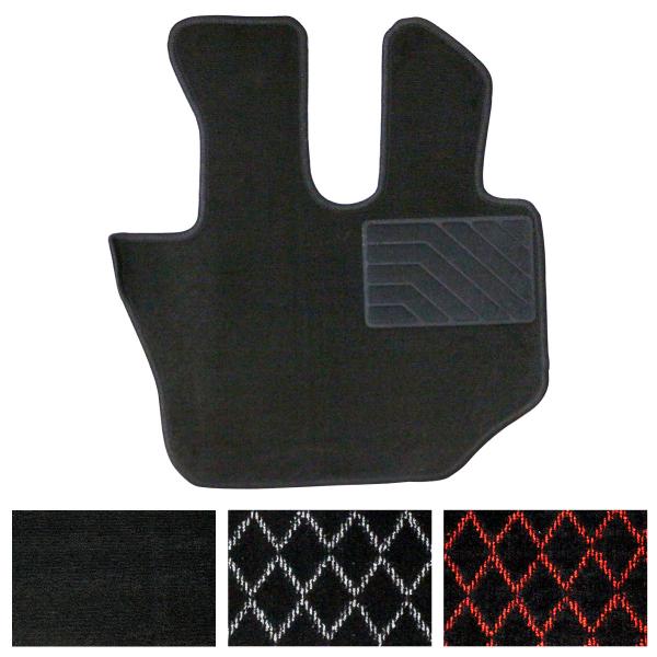 専用設計 07 フォワード ワイド車両用 平成19年7月以降 運転席 1PCS フロント フロアマッ...