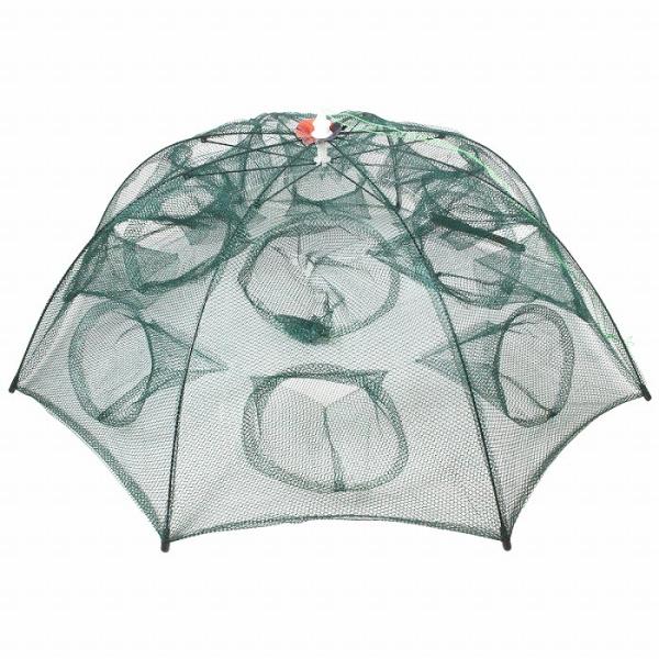 (LLsiz) 16穴 1m 仕掛け網 タコ ウナギ アナゴ エビ カニ 狙い 捕獲網 手網 角網 ...