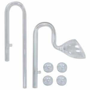 リリィ クリア ガラス 給水 排水 ポピー 12/16 パイプ セット ガラス