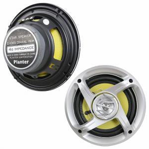 16cm 380W』スピーカー 2個 セット 3WY ドームツイーター メッシュ