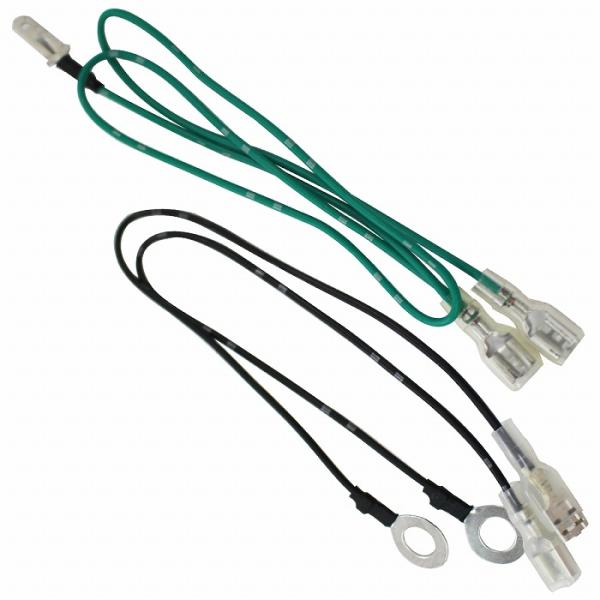 変換ハーネスキット ニッサン専用カプラーから汎用平型端子  シングルホーンからダブルホーン化 社外ホ...